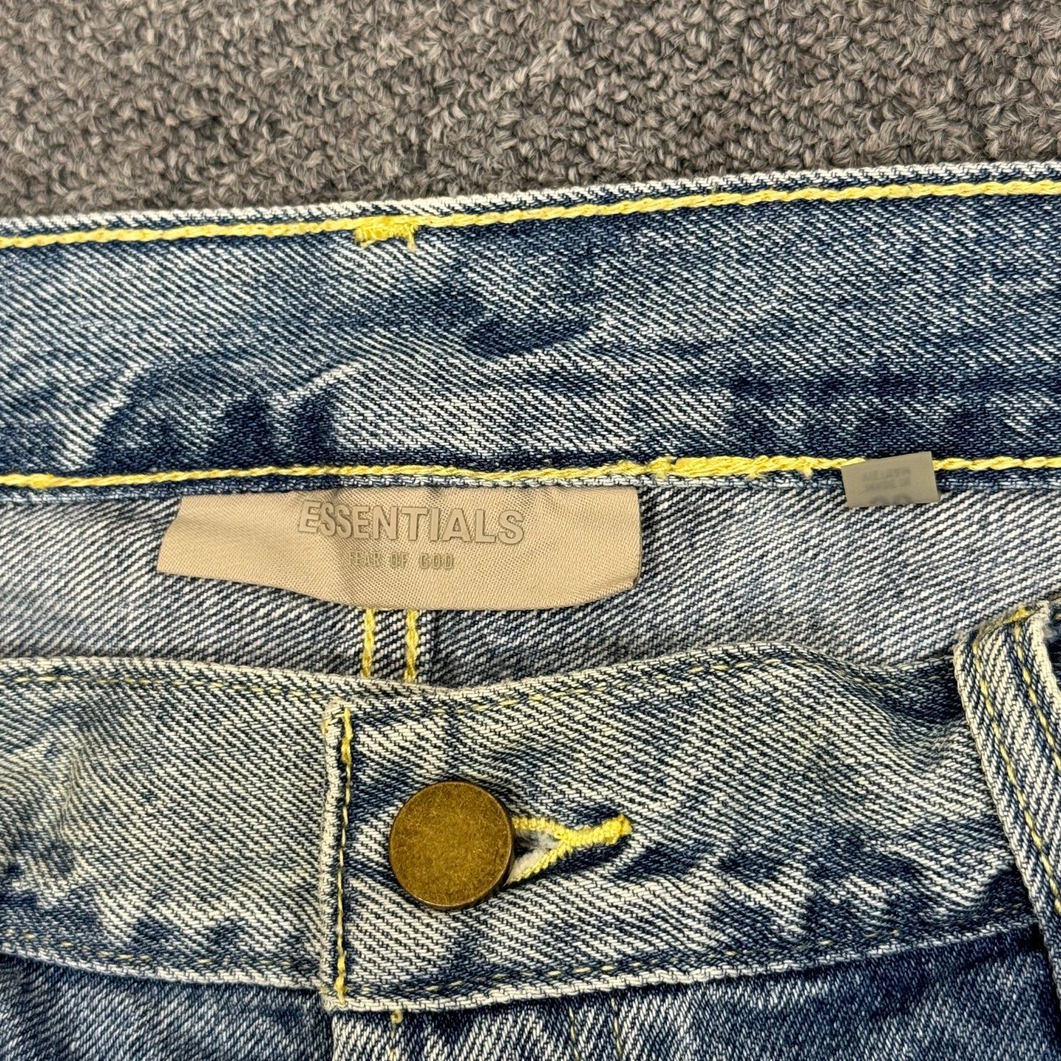 FOG ESSENTIALS フォグ エッセンシャルズ 裾ジップダメージ加工