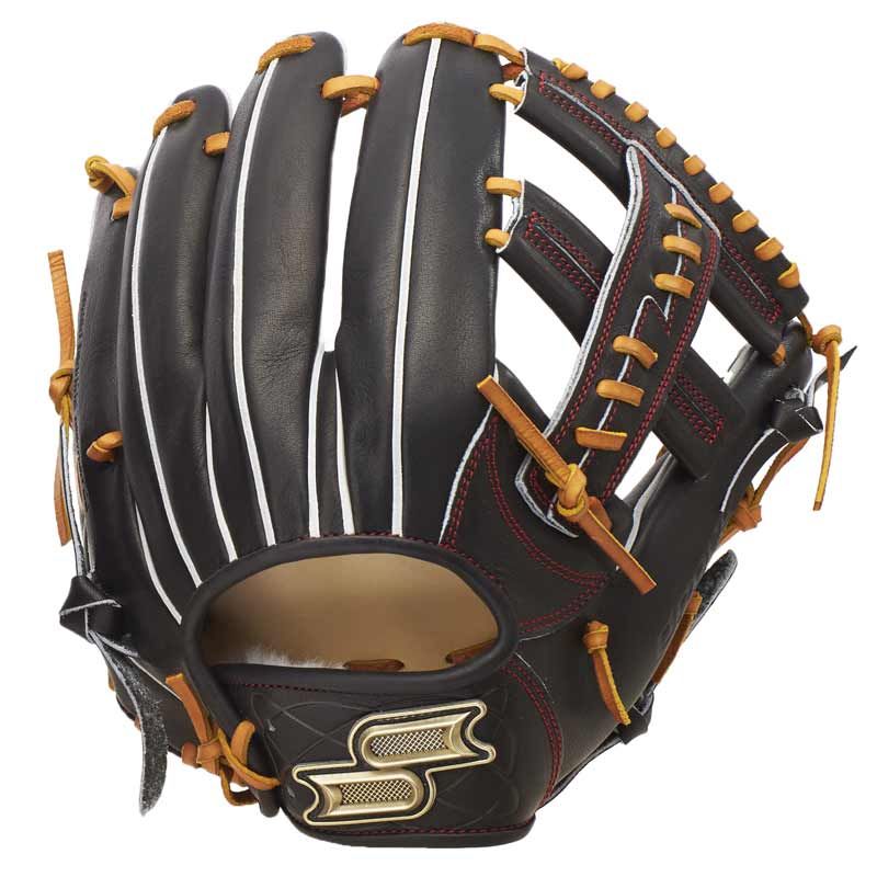 低価，大得価 エスエスケイ SSK  Proedge 硬式プロエッジ栄 内野手用 グラブ袋付  野球 硬式 グラブ グローブ proedge  25AW(PEKZ76125)、0947ブラック×タン 硬式