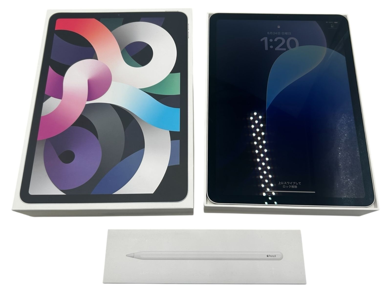 iPadair第4世代 スペースグレー Apple Pencil/箱付き Apple iPadair第4世代スペースグレイApple Pencil箱付き 【公式通販】