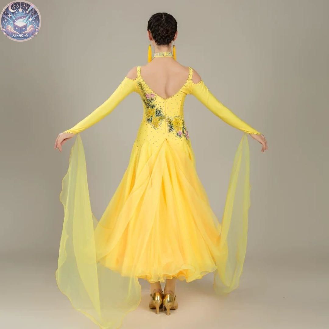 ストーン付きスタンダードドレス 競技会やデモ