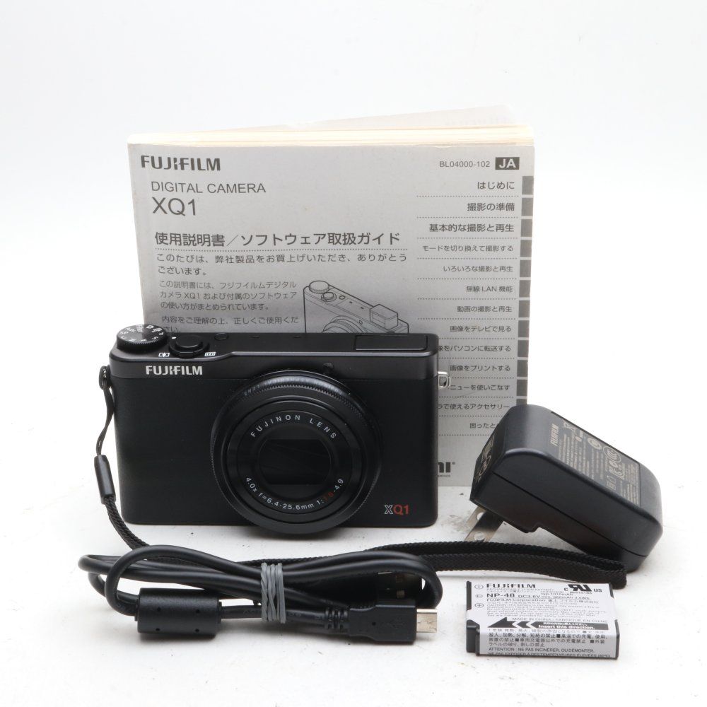 FUJIFILM デジタルカメラ XQ1 ブラック F FX-XQ1 B