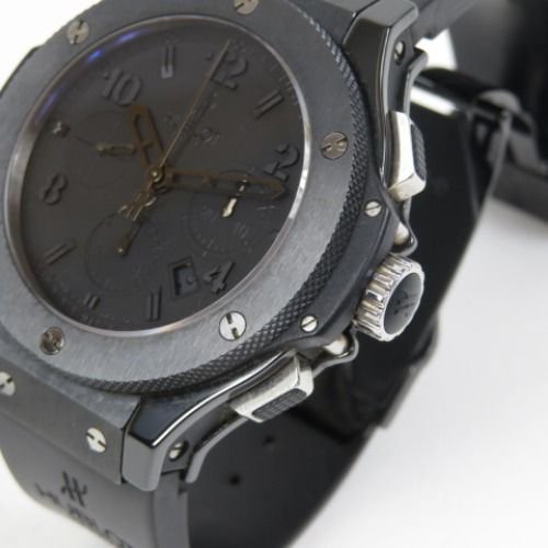 75546 HUBLOT ウブロ ビッグバン オールブラック 限定250個 301.SX.130.SX 自動巻き 腕時計 - メルカリ