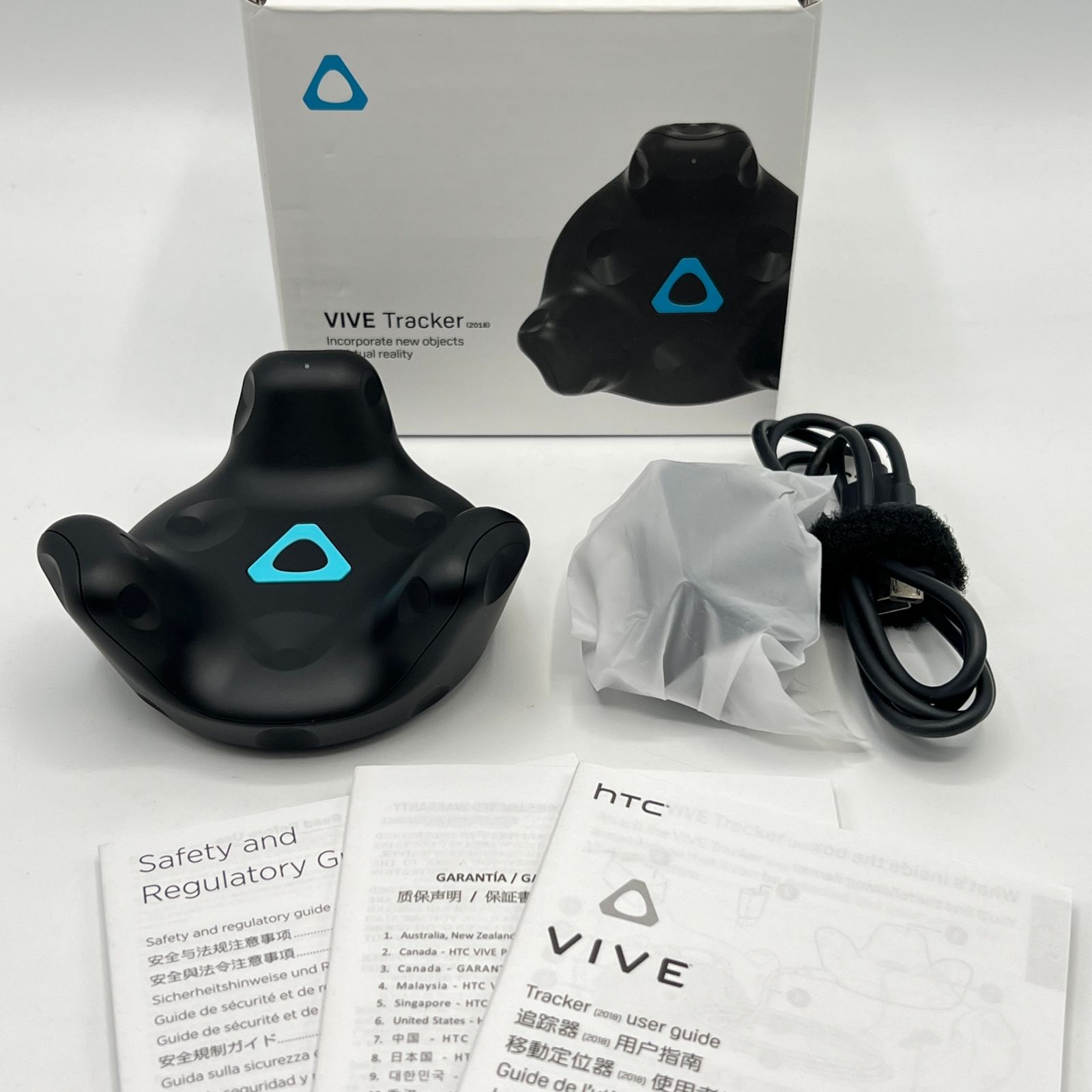 HTC VIVE Tracker 2018 VR用トラッカー 動作確認済み美品 HTC Vive