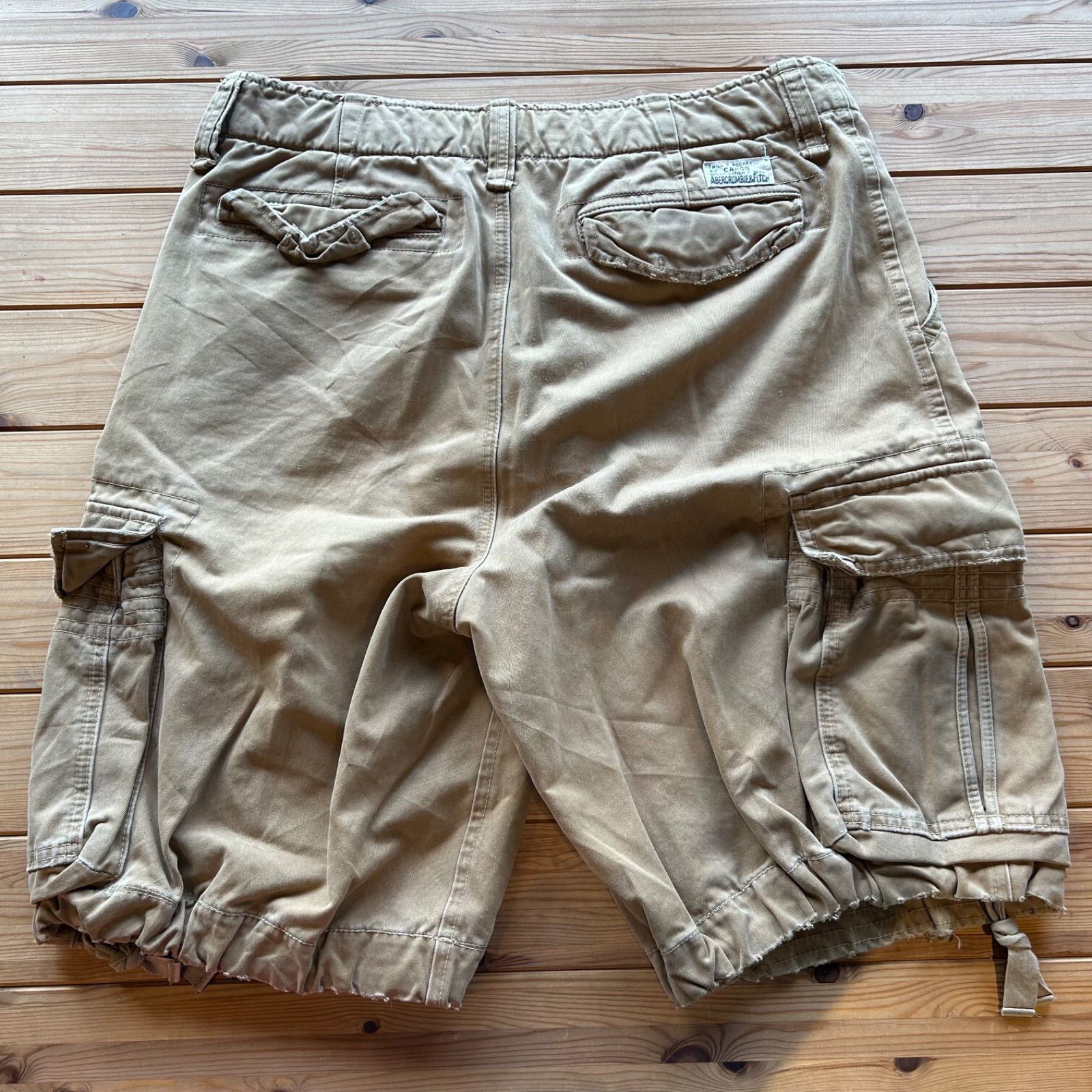 ABERCROMBIE &FITCH アバクロ カーゴショーツ 古着 33 - メルカリ