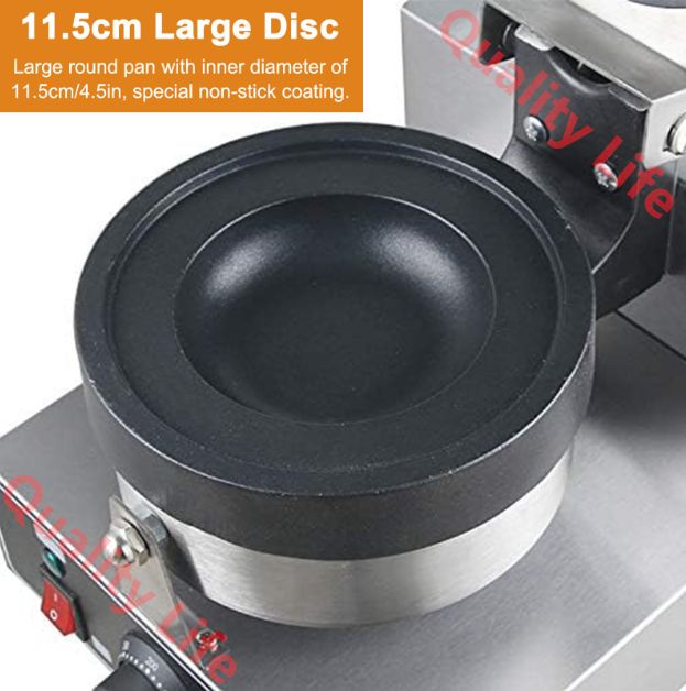 アイスクリームワッフルベーカーマシン