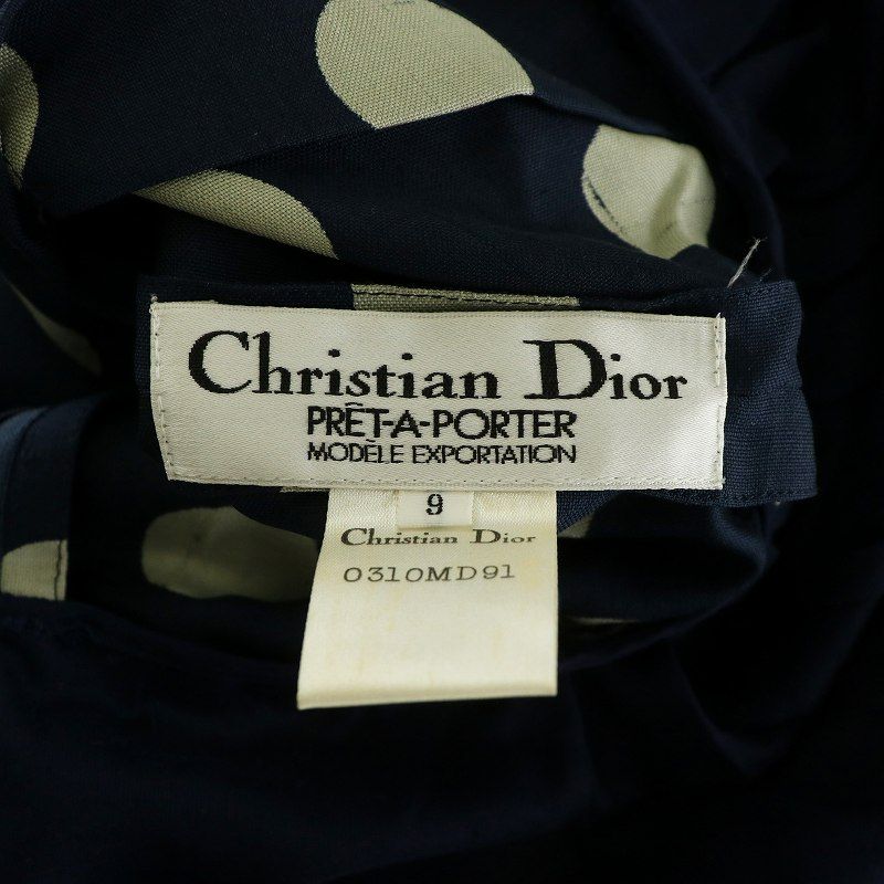 【極美品】Christian Dior プレタポルテ　ワンピース　ヴィンテージ クリスチャンディオール Christian Dior PRET-A-PORTER