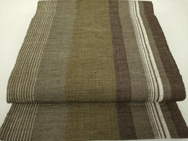 平和屋着物○八寸名古屋帯 紬地 間道 正絹 逸品 DAAV6266ps - メルカリ 