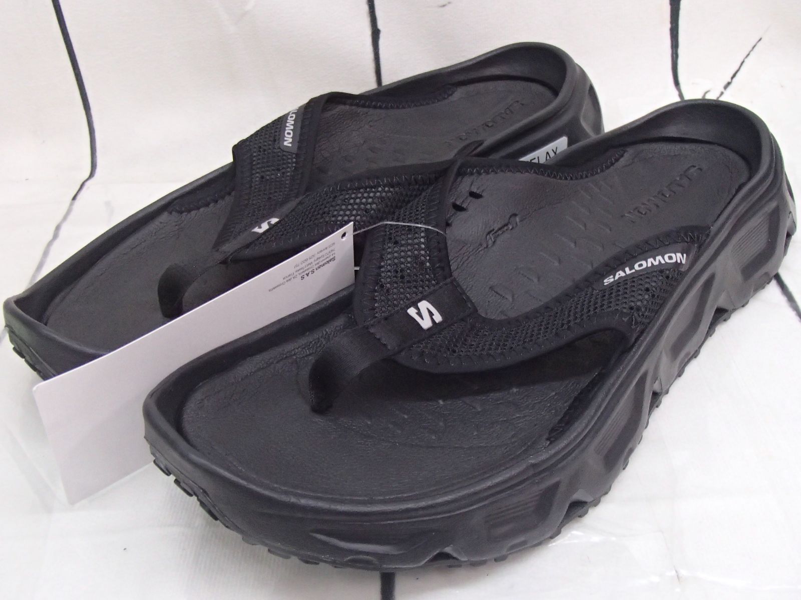 サロモン】REELAX BREAK 6.0 メンズ サンダル ブラック 28.5