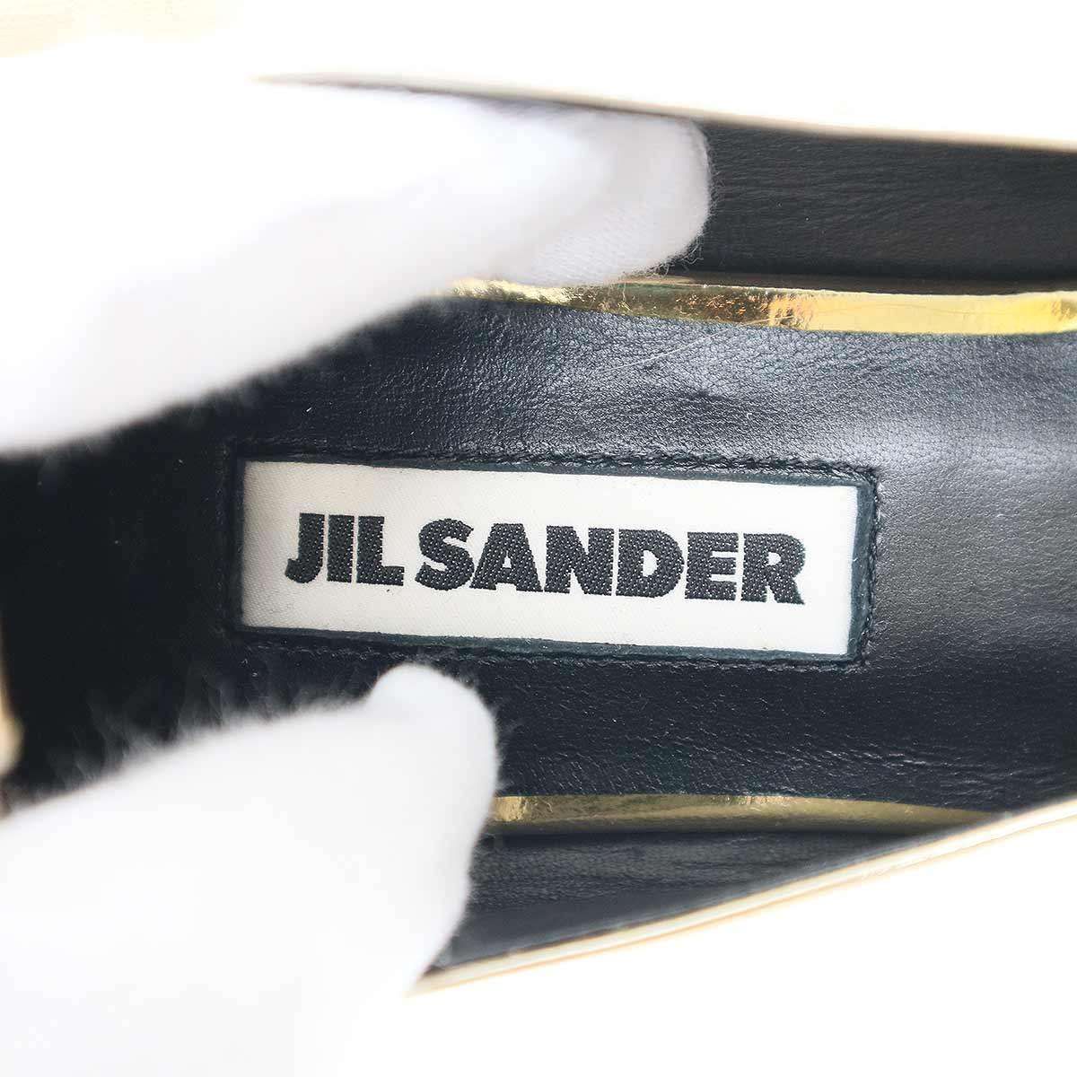 JIL SANDER ジルサンダー アンクレット バレリーナ フラットシューズ