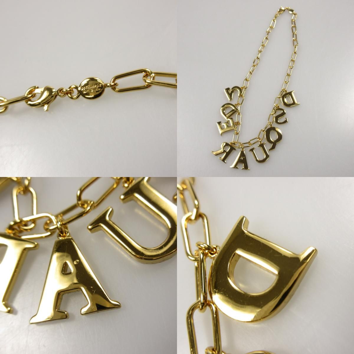 【値下げ中】DSQUARED2 ネックレス Logo Chokers ゴールド 姫路東店】 中古 DSQUARED2 | ディースクエアード ネックレス