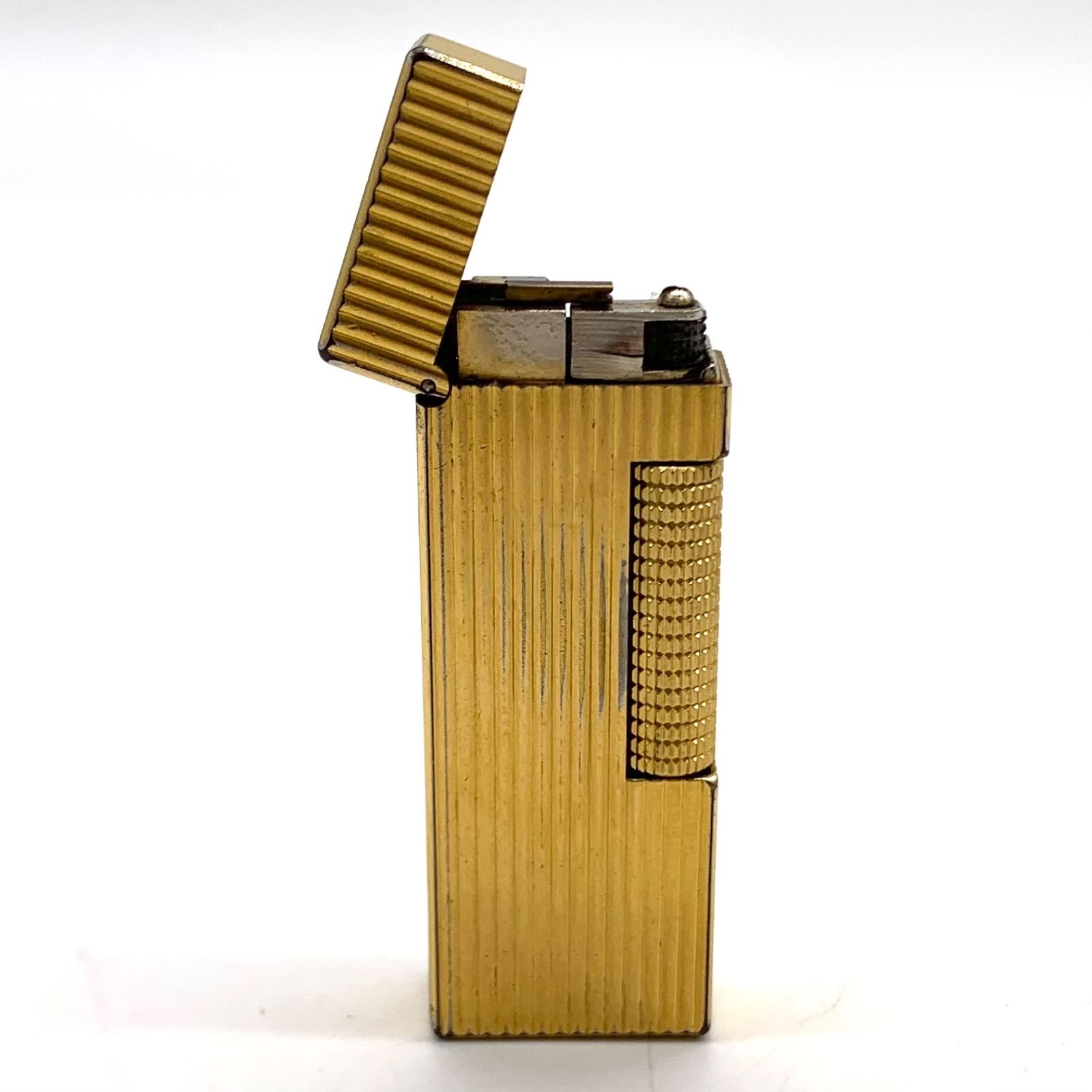 火花未確認】Dunhill ガスライター ローラータイプ ゴールド ダンヒル