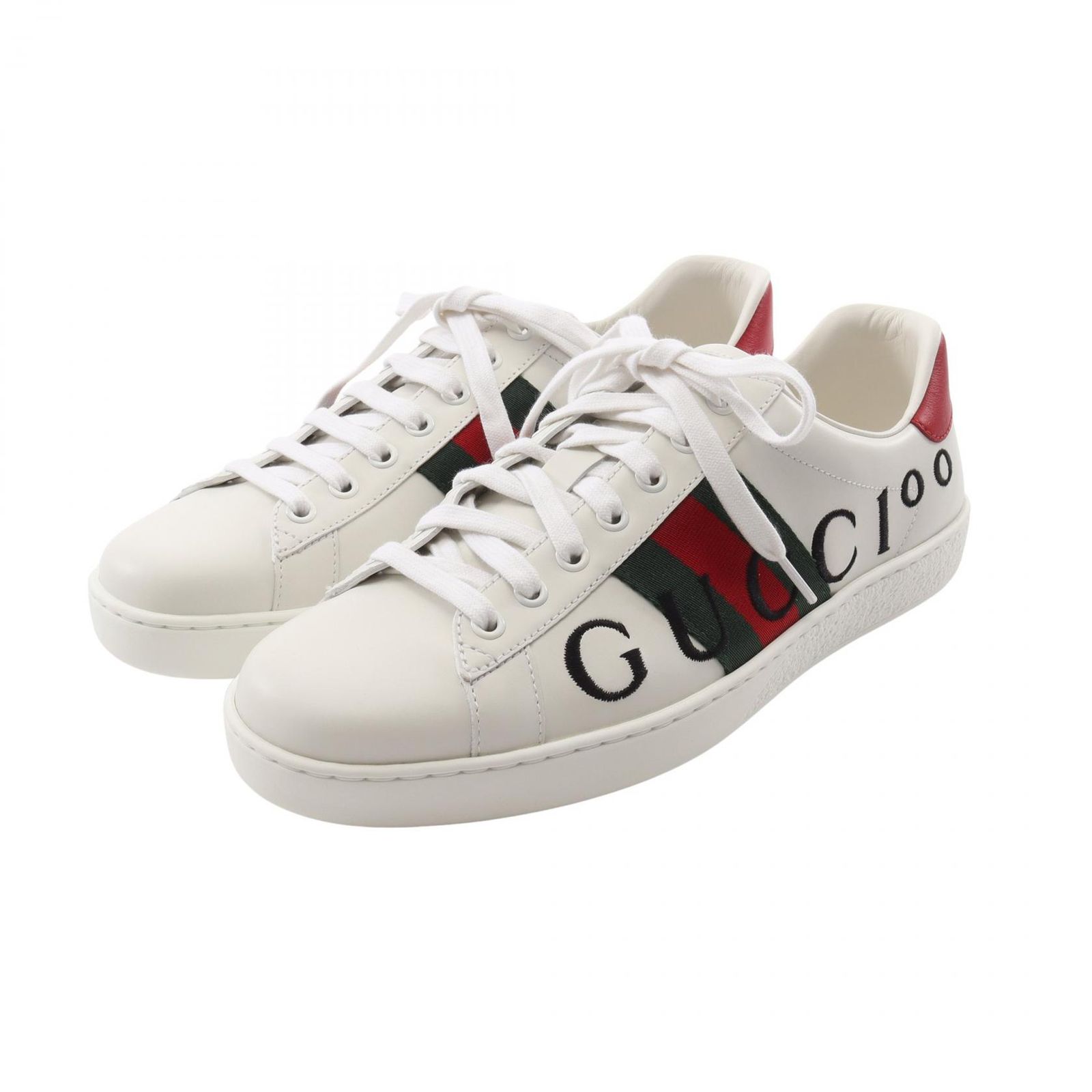 グッチ GUCCI スニーカー Ace エース シェリーライン 677717 ホワイト