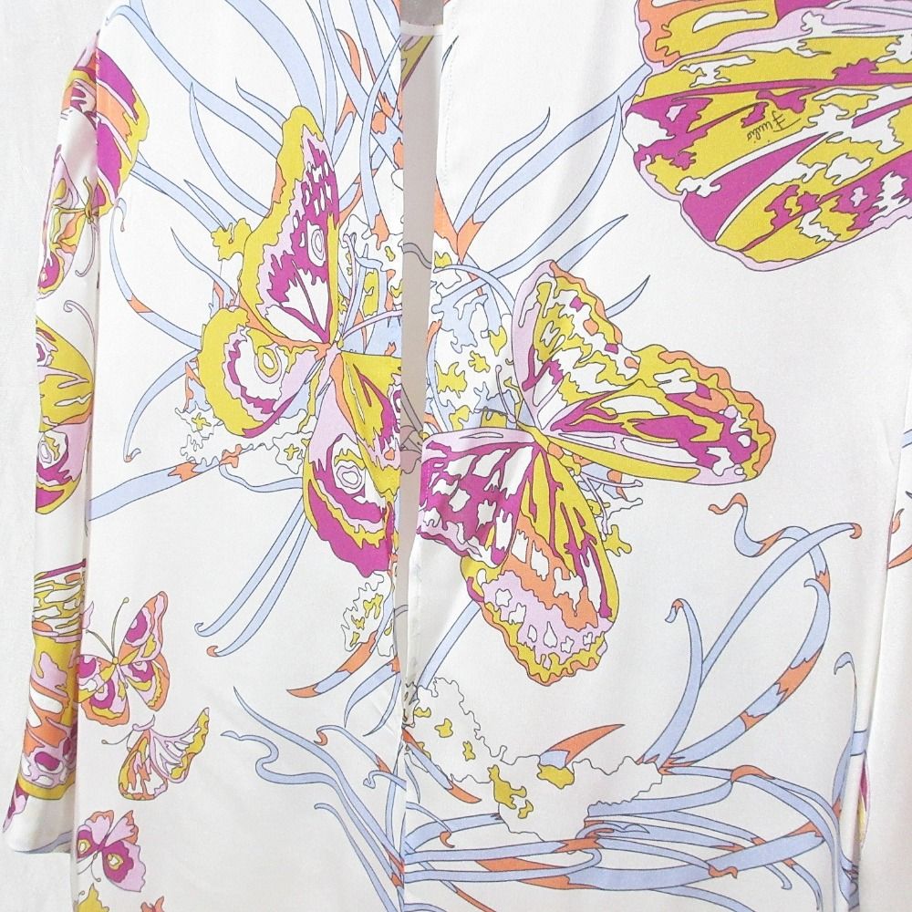 美品 エミリオプッチ 総柄 プッチ柄 キャミソールワンピース 夏 38 美