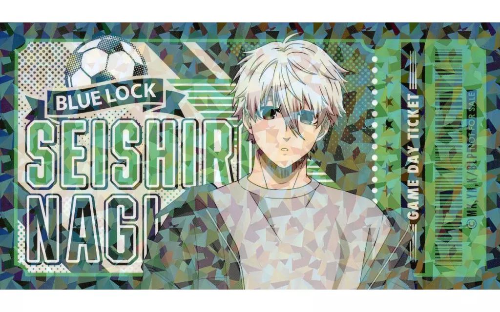 中古】キャラカード 凪誠士郎 チケット風イラストカード