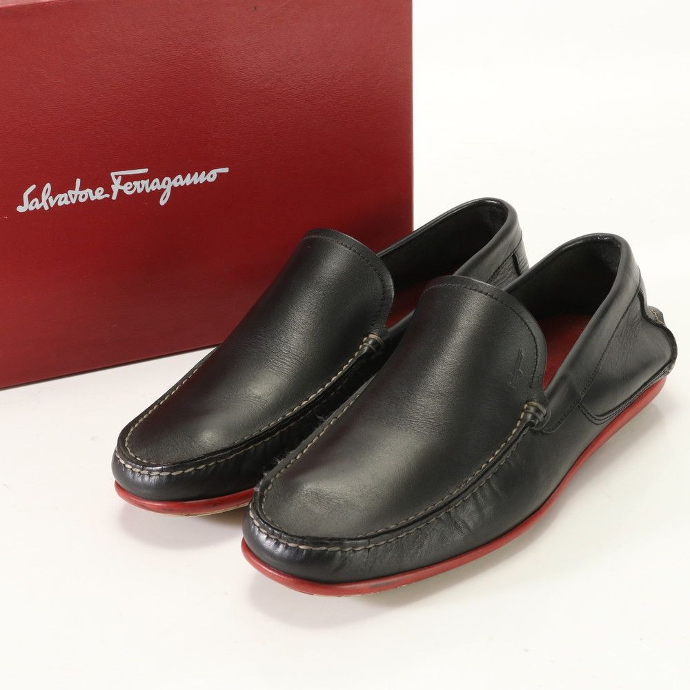 【美品】Salvatore Ferragamo/フェラガモスリッポン/ Salvatore Ferragamo】美品 フェラガモ スリッポン ビジネス