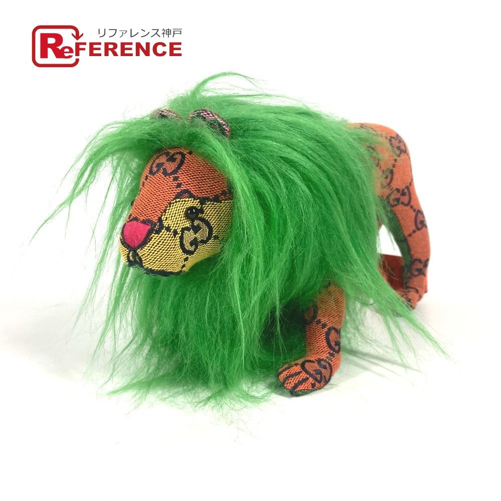 GUCCI GGロゴ動物ぬいぐるみ2セット GUCCI グッチ ぬいぐるみ GG デコラティブ ライオン 670235 GG