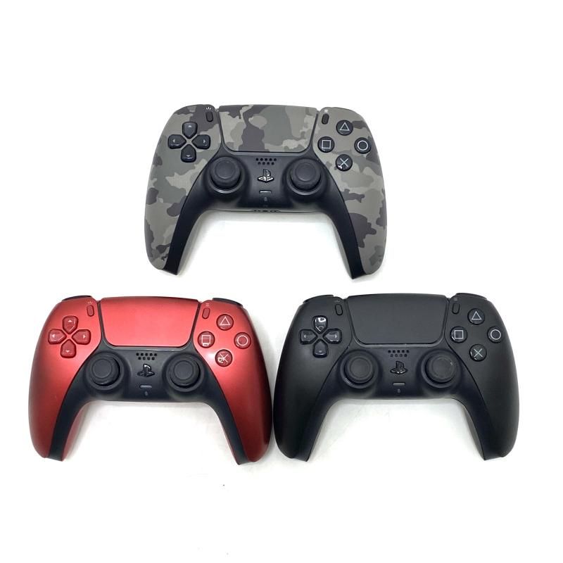 ｹﾞｰﾑOP ｼﾞｬﾝｸ PS5 DualSense 3個まとめ 動作未 ﾃﾞｭｱﾙｾﾝｽ 95 240095292862