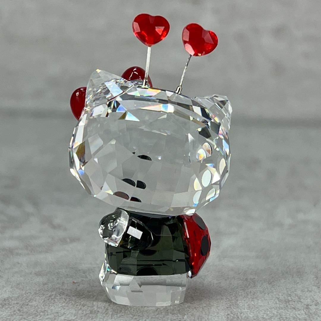 SWAROVSKI スワロフスキー サンリオ ハローキティ ピンクボウ 極美品