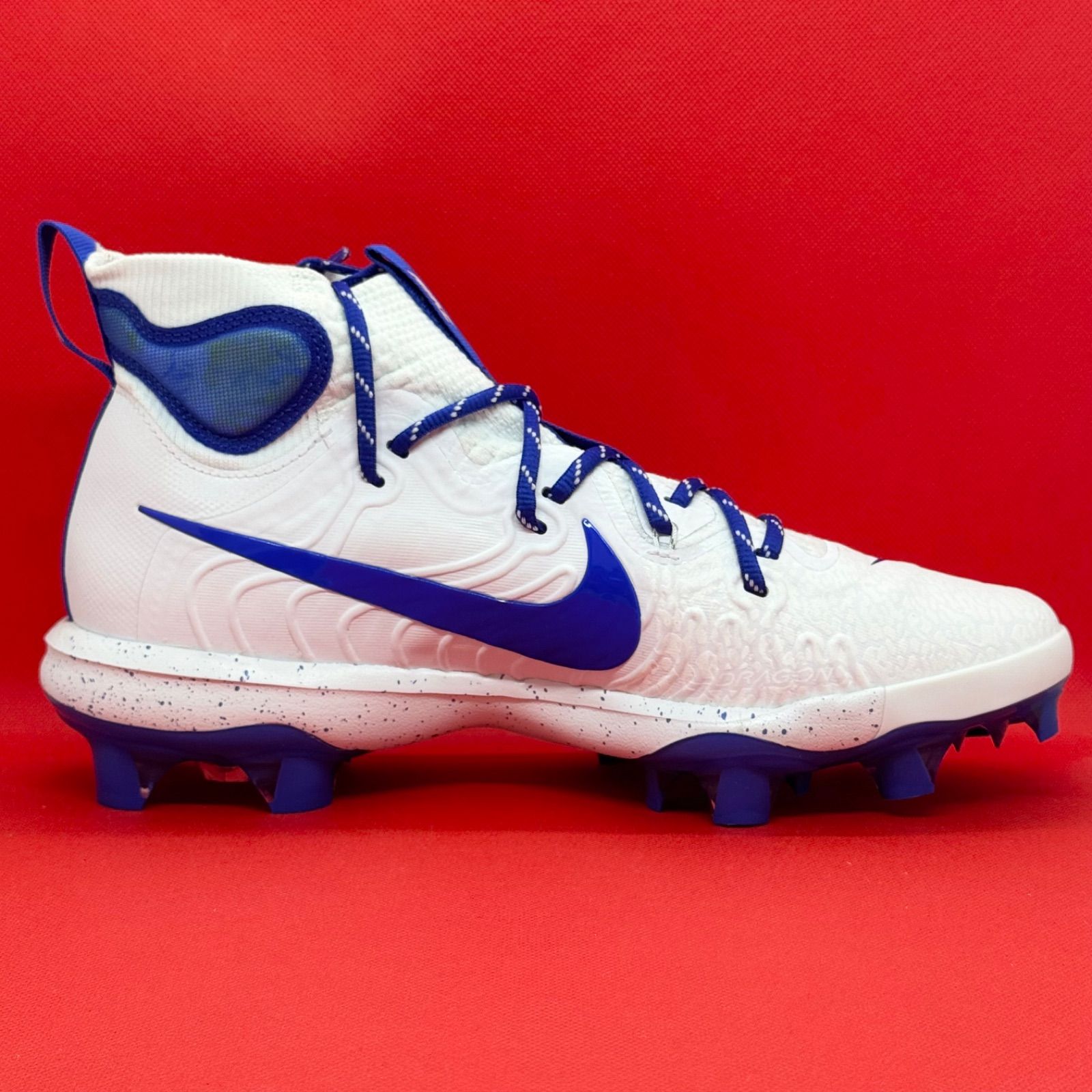 ナイキ 野球スパイク アルファハラチNXT ホワイト×レッド 箱無し NIKE 交換無料 ナイキ 野球 スパイク 金具 アルファ ハラチNXT