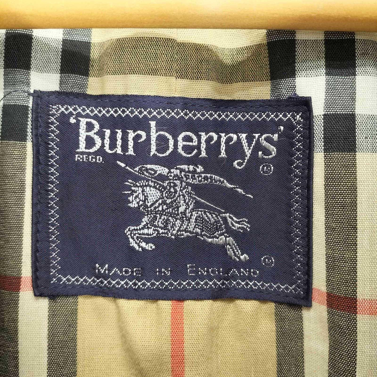 ☆バーバリーズ☆英国製☆ BURBERRY'S MADE IN ENGLAND☆人気のカーキ