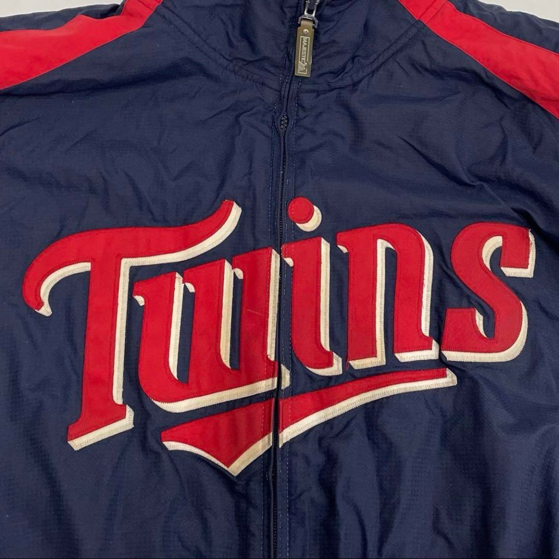 Majestic マジェスティック スタジャン MINNESOTA Twins ナイロン