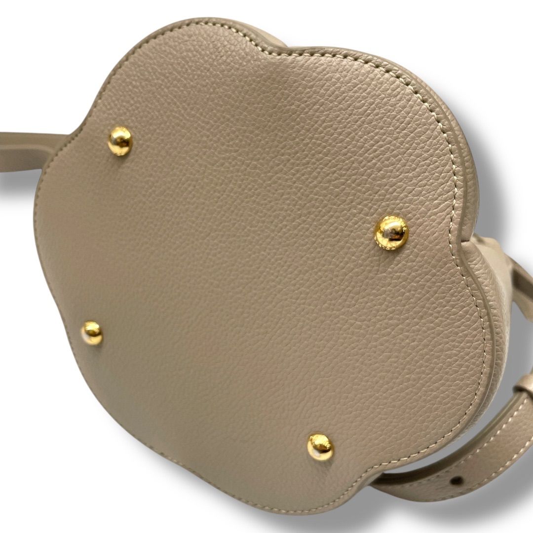 【値下げ】polene huit mini カヌレバッグ ブラウン 正規品】POLENEポレーヌNumero Huit mini♡キャメル♡カヌレ