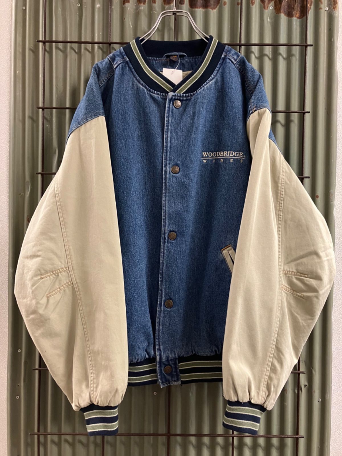 Old GEAR FOR SPORTS Embroidery Denim Blouson 刺繍　デニムブルゾン　デニムジャケット