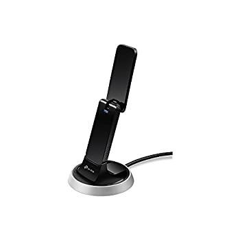 TP-Link WiFi 無線LAN 子機 USB3.0 AC1900 1300 600Mbps デュアルバンド ビームフォーミング ハイパワー WiFi 子機 クレードル付き 3年 Archer T