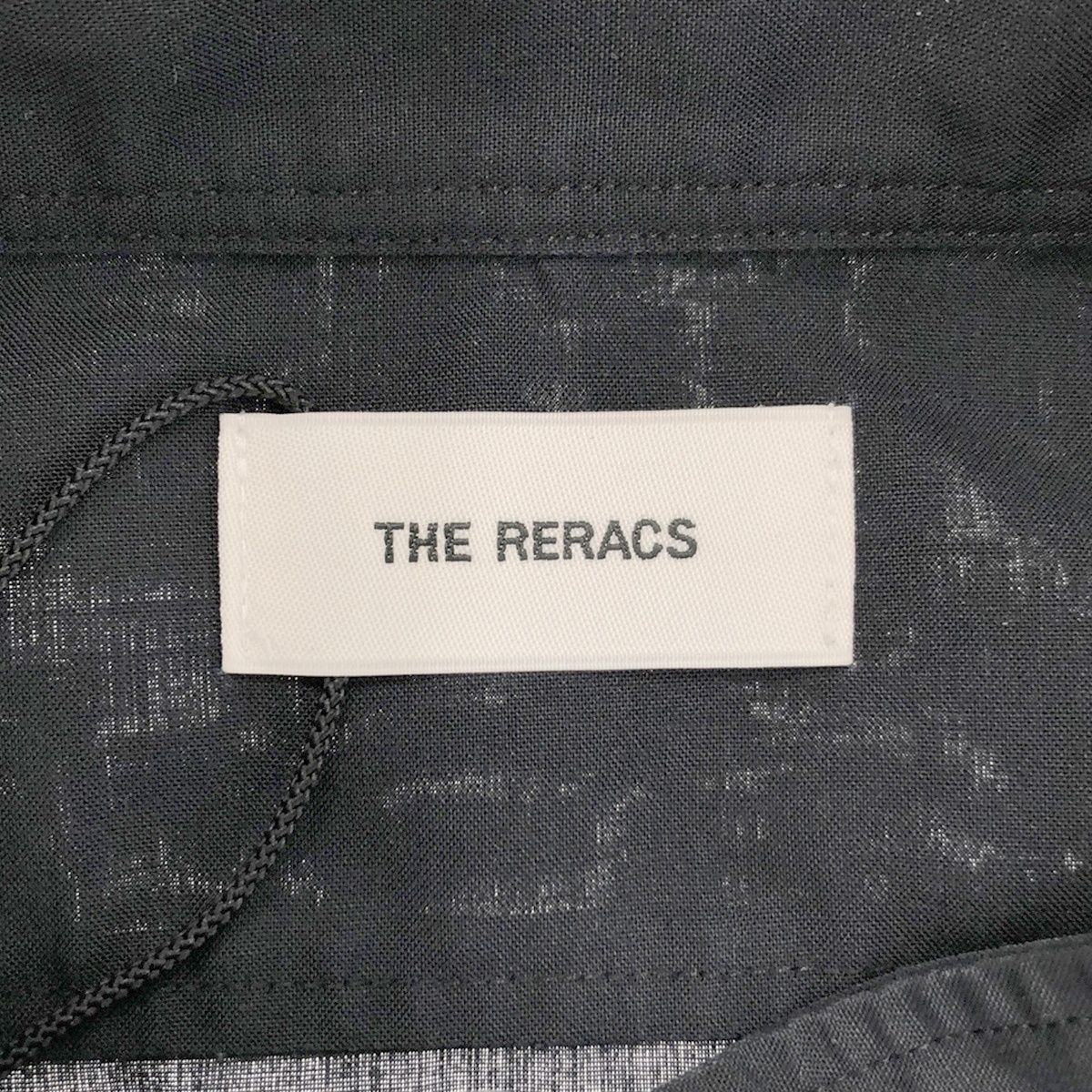 THE RERACS ザ リラクス 22AW SUPER LIGHT SPUN THE BAND COLLAR SHIRT