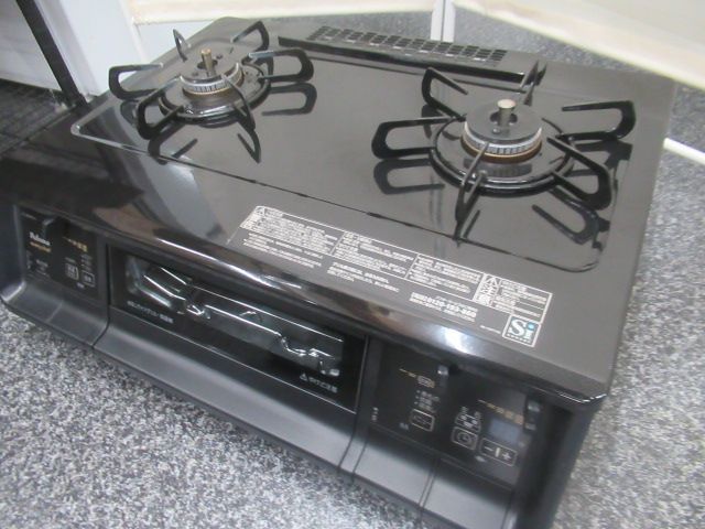 品 2019年製 Paloma パロマ エブリシェフ ガステーブル ガスコンロ IC-365WA-L 左強火 LPガス プロパンガス