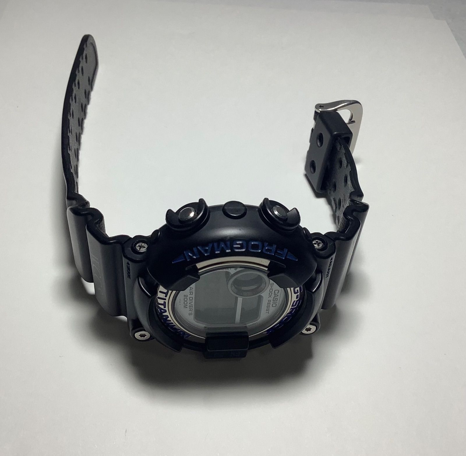 ク*ネ様 CASIO G-SHOCK DW-8201WC マンタ　美品　フロッグ DW-8201WC-8T W.C.C.S. フロッグマン 黒ロゴ トリプルマンタEL