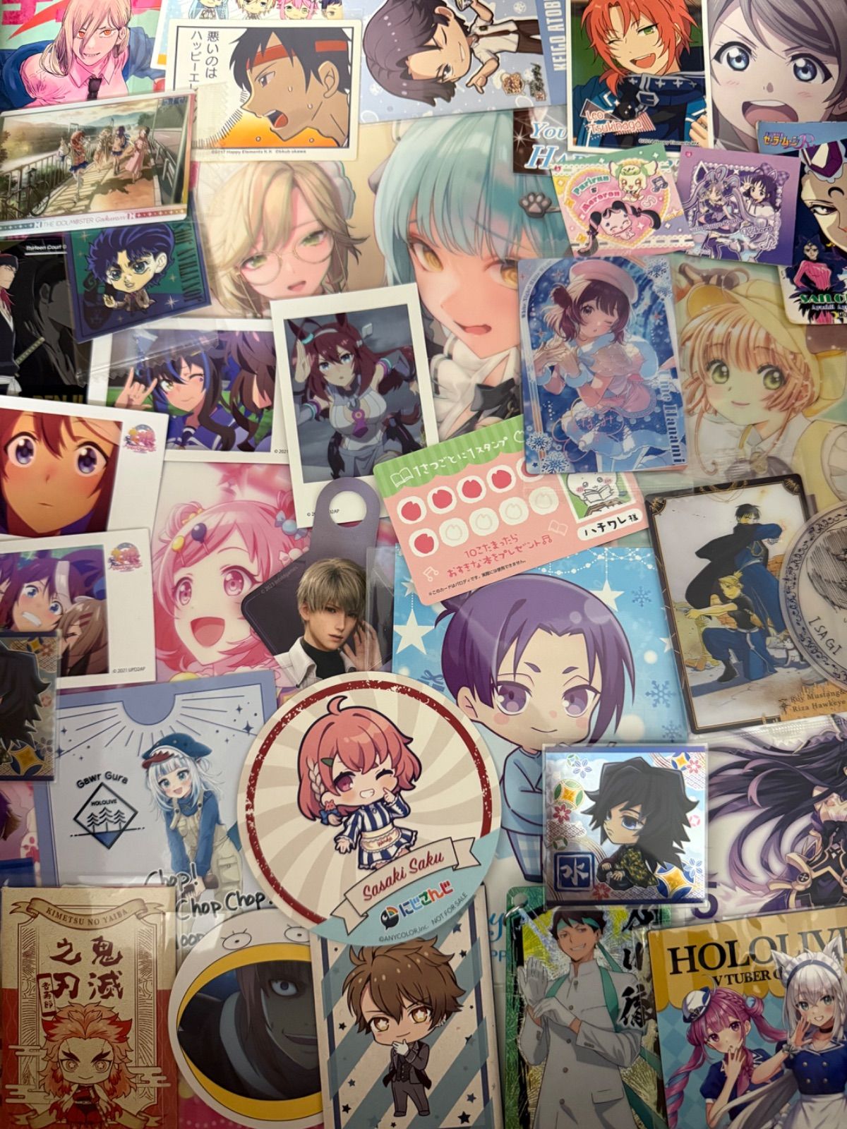 紙類 アニメ ゲーム まとめ売り 大量 コースター ポストカード