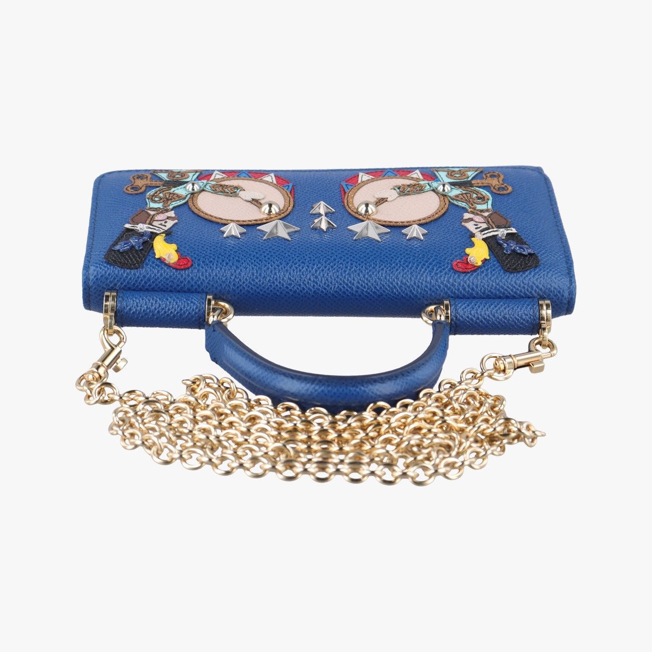 Gabbanaシシリー ブルー×マルチカラー