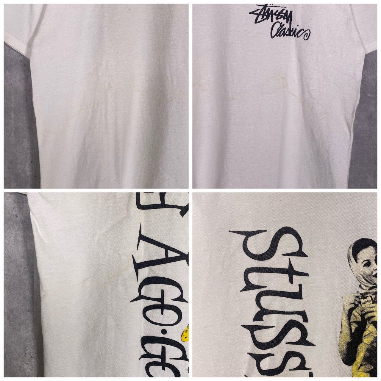 STUSSY』ステューシー (M) ローマの休日 半袖Tシャツ - メルカリ
