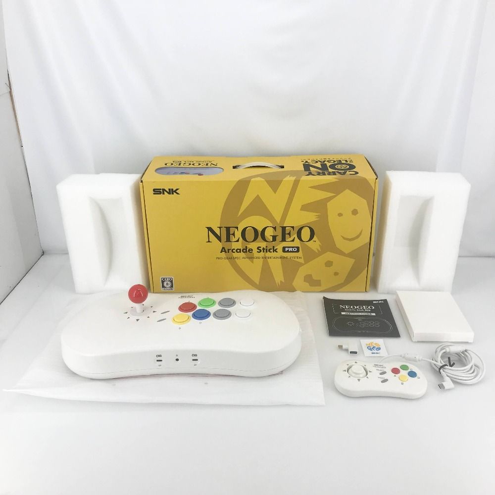 NEOGEOアーケードスティックPRO 開封編】ただのアケコンじゃない！機能充実の「NEOGEO Arcade