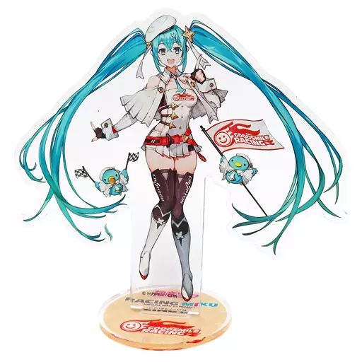 中古】アクリルスタンド・アクリルパネル レーシングミク 2023Ver