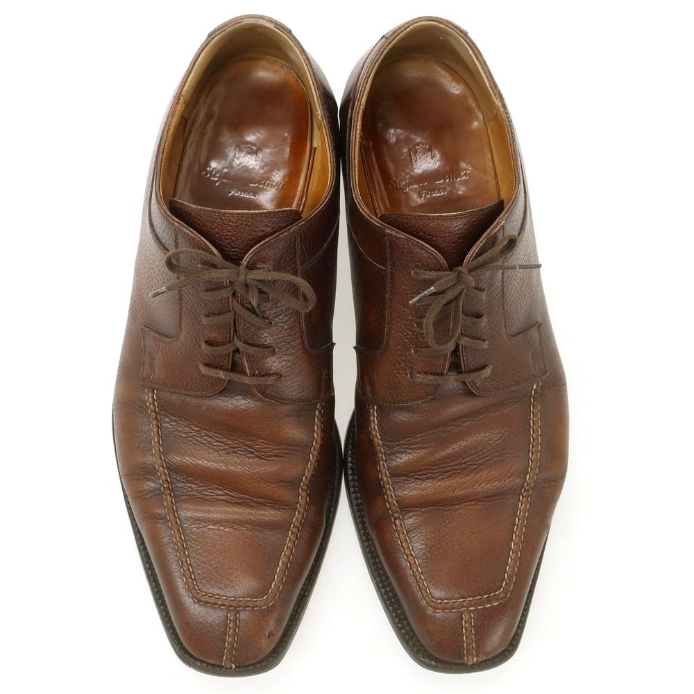ステファノベーメル Stefano Bemer ドレスシューズ ブラウン サイズ45 メンズ
