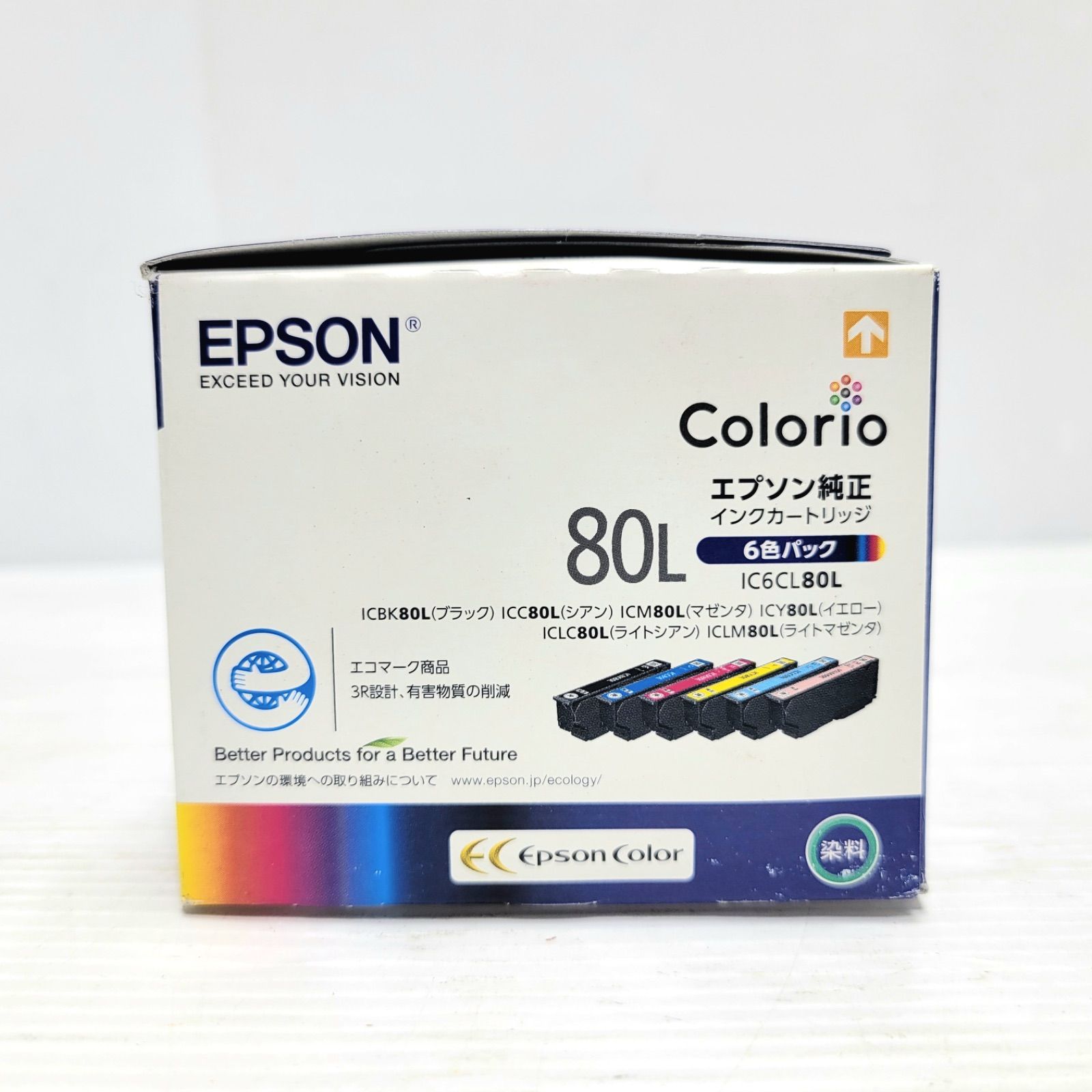 EPSON エプソン インクカートリッジ 純正 6色パック 80L