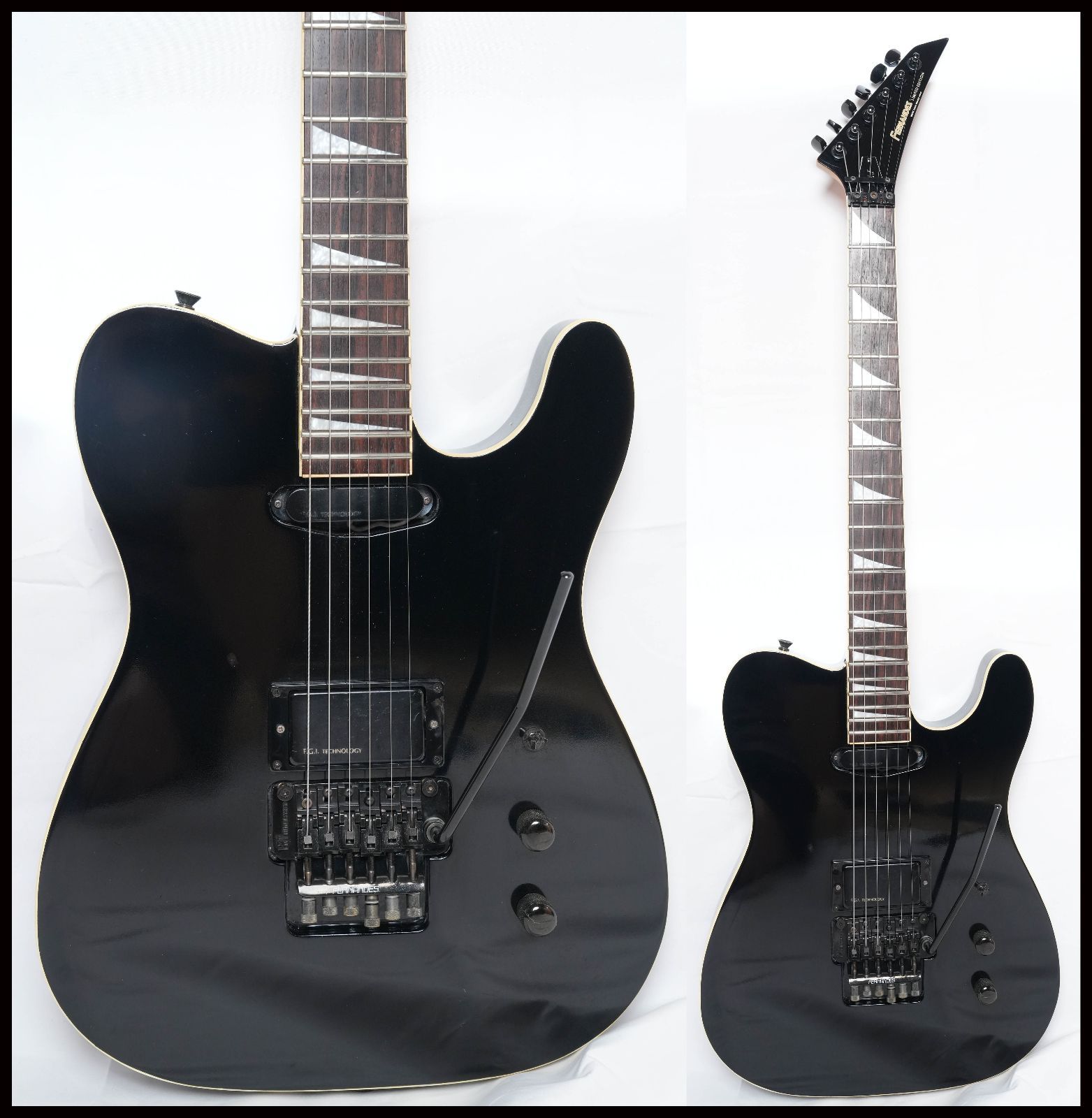 fernandes式トレモロギター ☆FERNANDES☆TEJ-80 TELECASTER FRTロック式トレモロ装備 後期