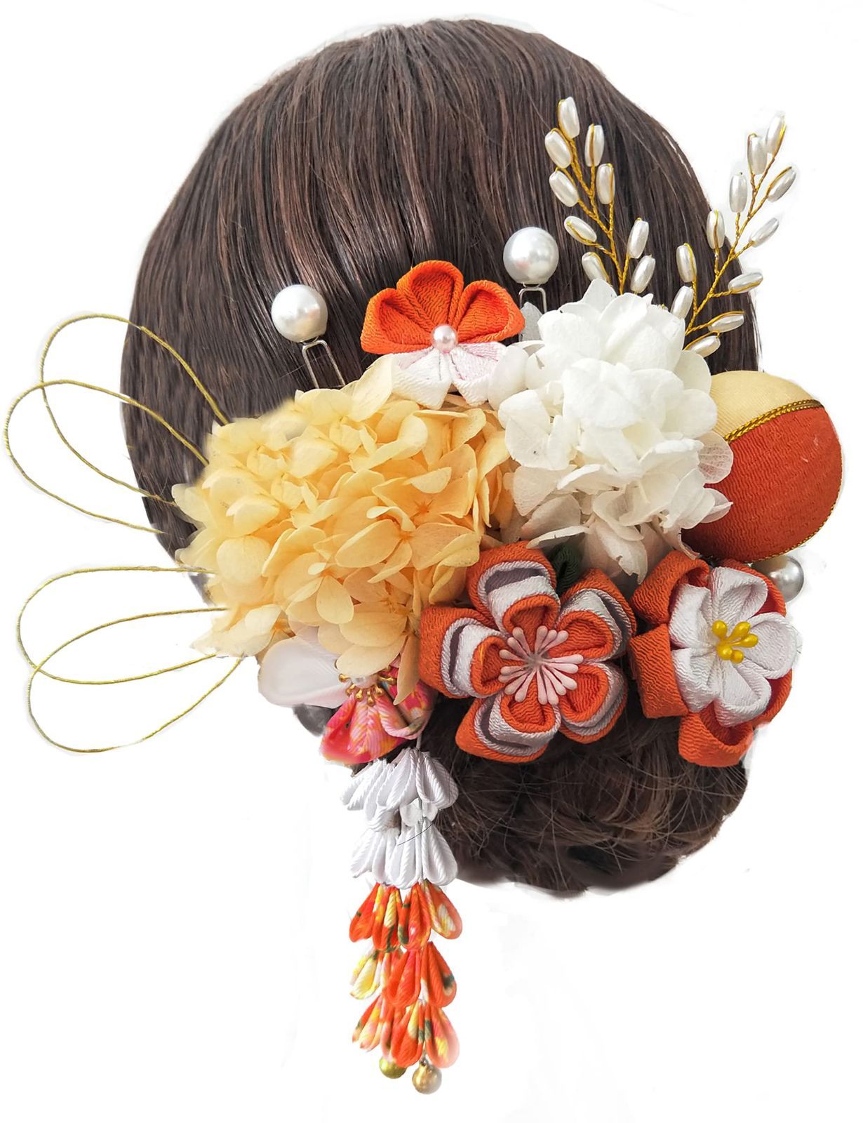 新作登場，新品 人気 髪飾り 和服 ヘアーアクセサリー かんざし 髪飾り 着物 振袖 袴 七五三 結納 卒業式 入学式 [JZOON] 結婚式 発表会 K0613 和装小物