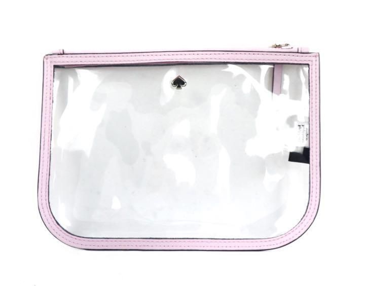 kate spade　ケイトスペード　クリアポーチ　クラッチバッグ　S362　海