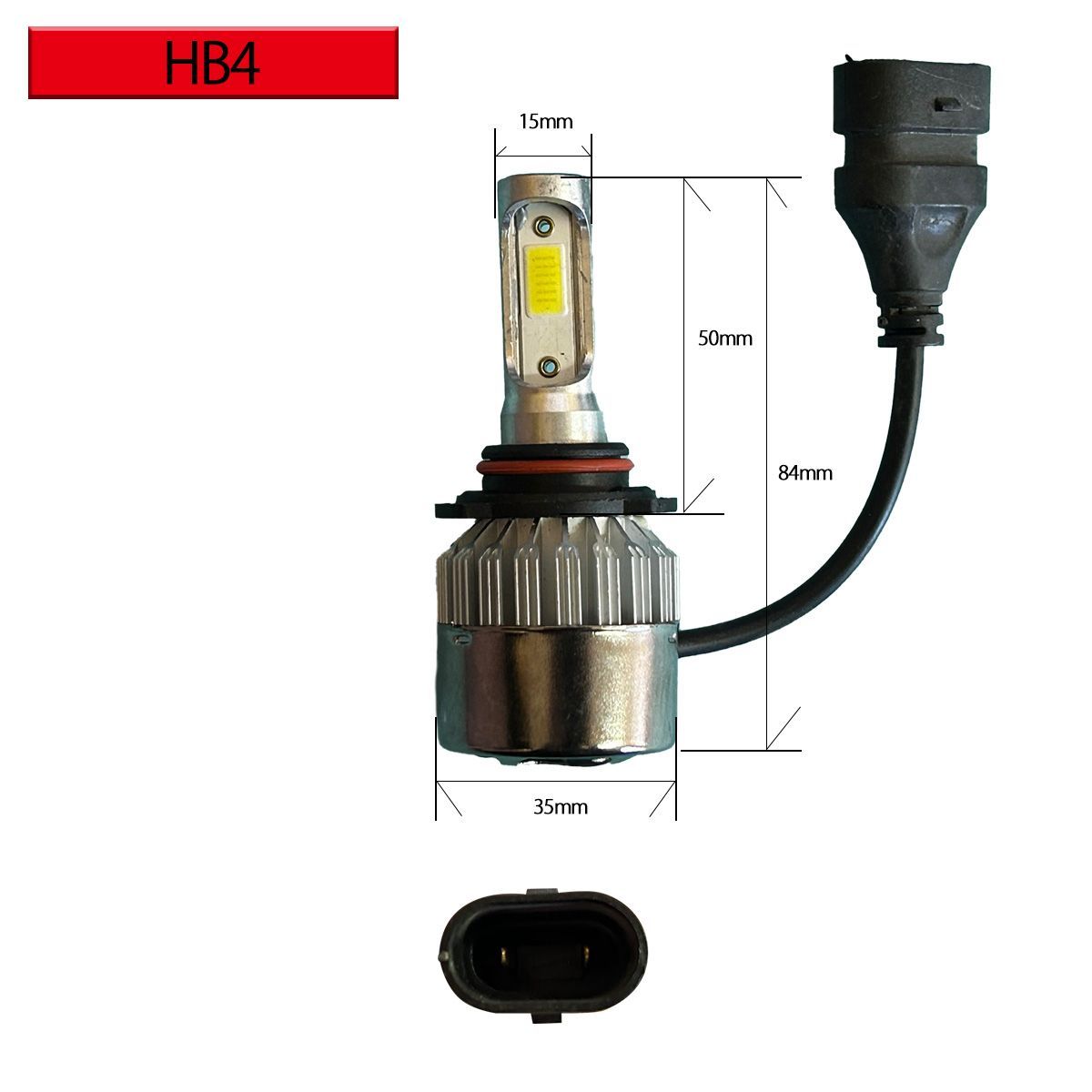 セルシオ 20系 前期 LED フォグランプ HB4 COBタイプ 12V 8000LM 72W