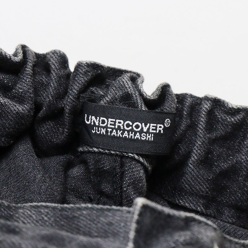 未使用 アンダーカバー UNDERCOVER アンカバ フリンジ リボン デニム