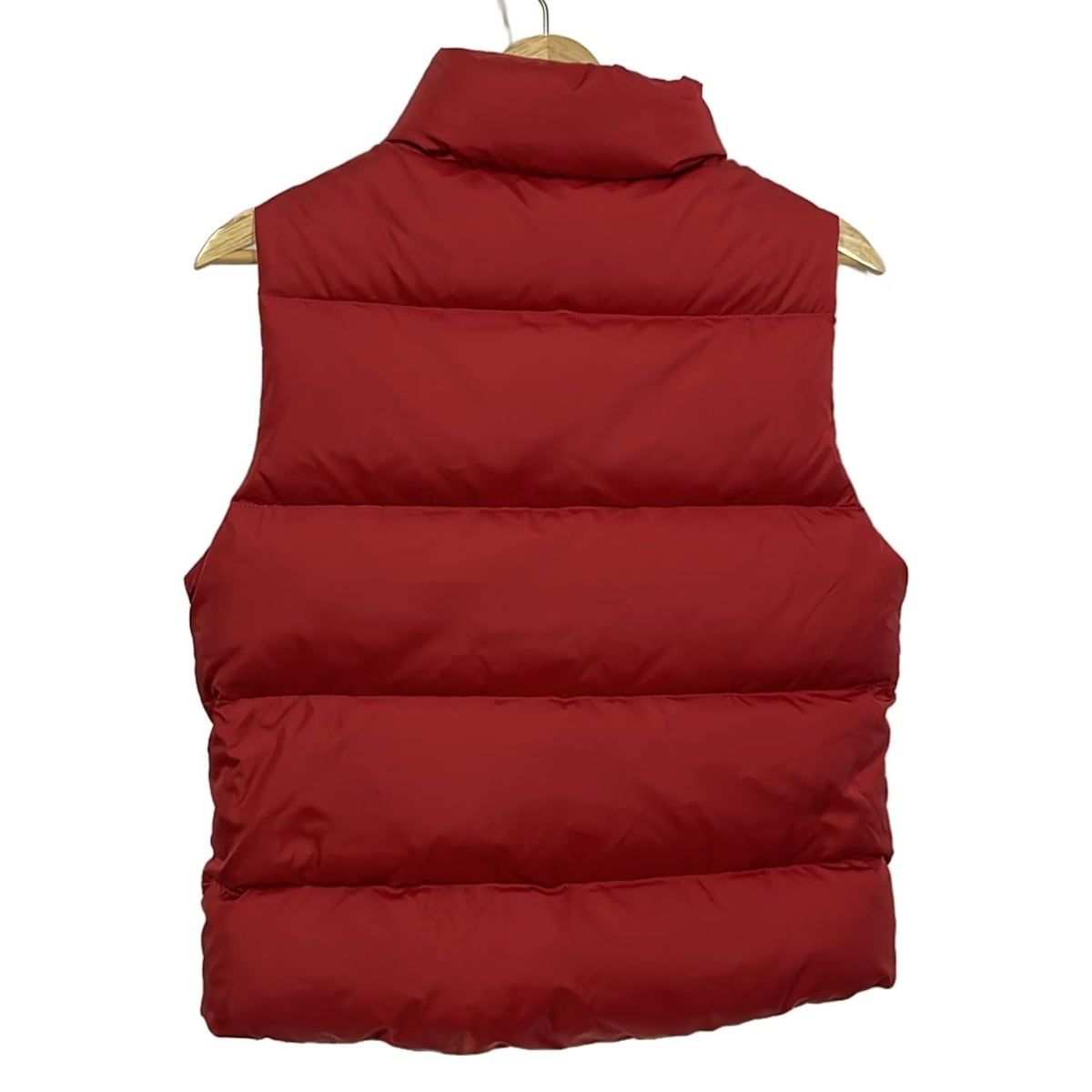 RalphLauren Denim-Supply ラルフローレンデニム-サプライ ダウンベスト サイズS レディース - レッド キルティング ジップアップ 秋 冬