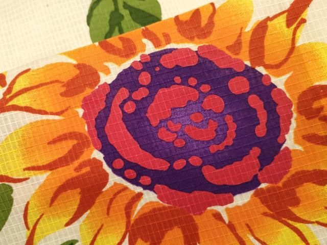 平和屋着物∴夏物　綿紅梅　浴衣　向日葵　綿　逸品　CAAW5061dy 平和屋着物∴夏物 綿紅梅 浴衣 向日葵 綿 逸品 CAAW5061dy