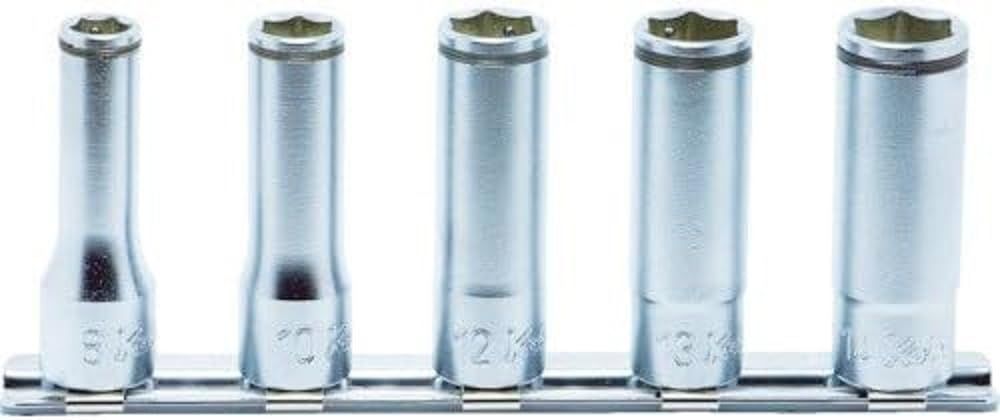 山下工業研究所 コーケン 3/8(9.5mm)SQ. ナットグリップディープソケットレールセット 5ヶ組 RS3350M/5