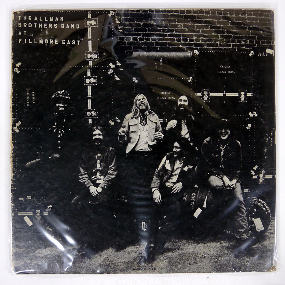 国内盤 ALLMAM BROTHERS BAND/AT FILLMORE EAST/ATLANTIC P5016A