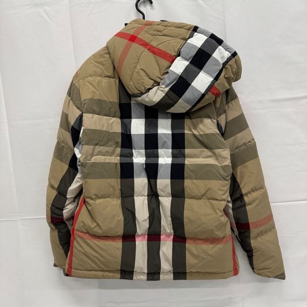BURBERRY/バーバリー チェック柄 リバーシブル ダウンジャケット
