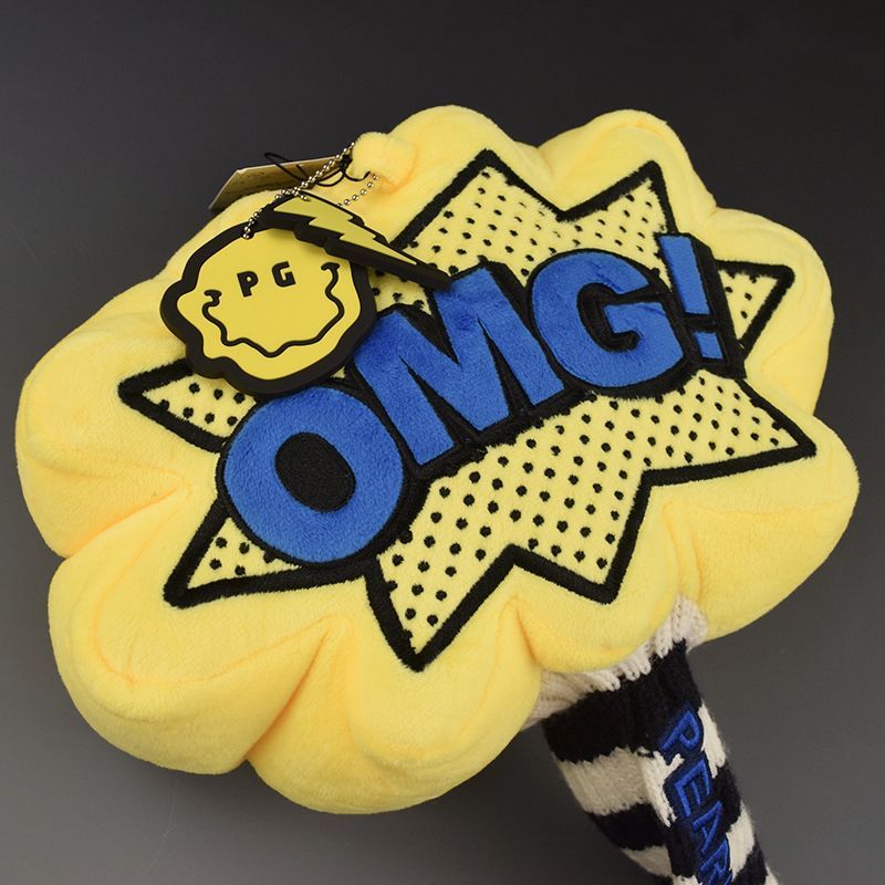 新品】パーリーゲイツ 吹き出しロゴ FWヘッドカバー＆ボール