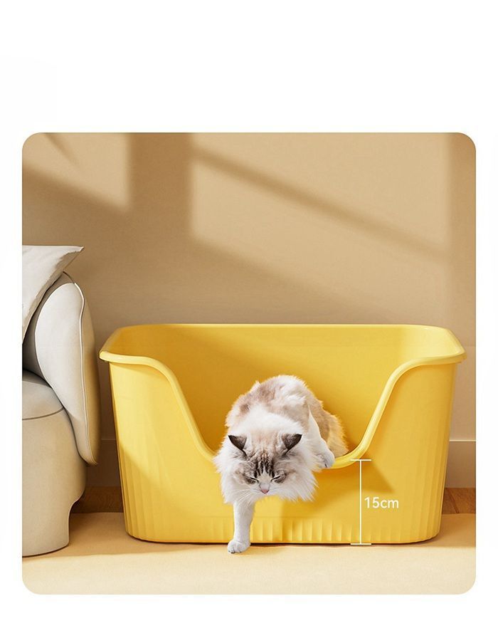 Pety 猫用トイレ グレー 楽天市場】【82cm】猫トイレ 大型 2色展開